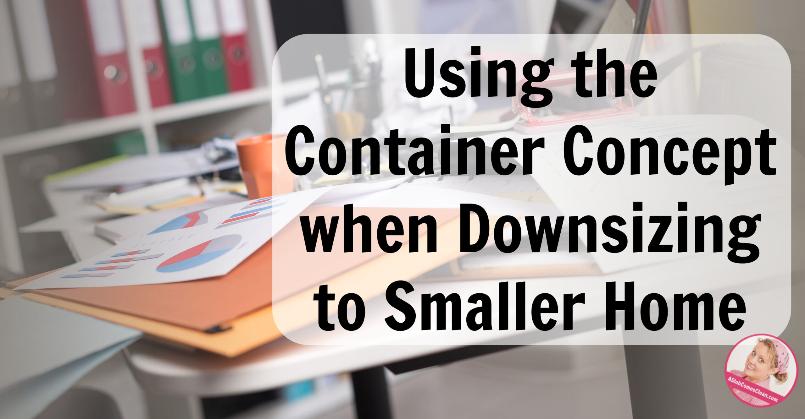 container concept decluttering downsizing reader story at aslobcomesclean.com